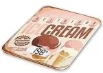 K&ouml;&ouml;gikaal Beurer kitchen scales KS 19 Ice-cream