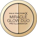 Max Factor Miracle Glow Duo Pro Illuminator #10 Light 11g - highlighter