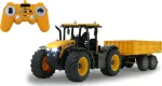 Jamara JCB Fastrac Traktor mit Kippanh&auml;nger 1:24 2,4GHz