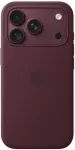 APPLE Silikon Case iPhone 18 Pro mit MagSafe (burgunder)