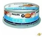 Toorikud PHILIPS 1x25 CD-R 80Min 700MB 52x IW SP