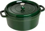 STAUB La Cocotte 26cm Round Cast Iron, Basil Green