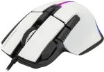 Hiir White Shark MARROK GM-9006 White RGB / 12.000 dpi, White/Black