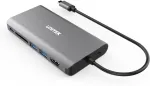 UNITEK Hub USB-C 3.1 8w1 z Power Delivery 100W