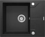 Deante 1-bowl granite sink with drainer