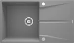 Deante 1-bowl granite sink with drainer