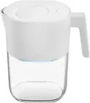 No name LARQ PureVis Pitcher water filter 1.9 L Transparent, White