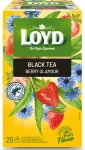 Loyd Must tee , Berry Glamour 20x1,75 g,kahekambriline teekott &uuml;mbrikus
