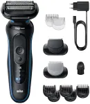 Braun Series 5 52-B1650s, shaver black/blue