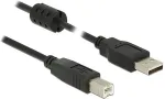 Delock Kabel USB 2.0 Typ-A Stecker > USB 2.0 Typ-B Stecker 1.5 m schwarz