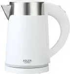 Veekeetja Adler AD 1372W electric kettle 0.6 L 800 W Metallic, White