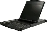 Startech .com 1 HE KVM Konsole f&uuml;r Server Racks - VGA KVM - 17.3 - 1080p HD - KVM-Konsole mit KVM-Switch - 1 Anschl&uuml;sse - 43.9 cm (17.3) - Rack - einbauf&auml;hig - 1920 x 1080 Full HD (1080p) - 250 cd/m&sup2; - 650:1 - 8 ms - 2xDVI-D, 2xVGA - Schwarz - 1U