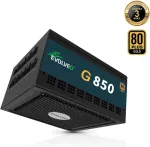 Toiteplokk EVOLVEO G850,850W,ATX 3.1,14cm,aPFC,80+GOLD,3YRW