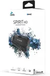 Cardo Spirit HD motorcycle intercom 2 channels 600 m Black