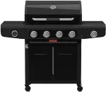 No name Barbecook Gas Barbecue Siesta 412 Graphite, 132 x 56 x 118 cm | BC-GAS-2073