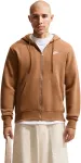 Nike Bluza męska Club BB FZ Hoodie jasny brąz FN3861 270 2XL