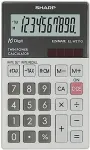 Kalkulaator SHARP Taschenrechner EL-W211GGY schwarz/grau