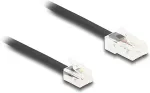 DELOCK Telefonkabel RJ45 Stecker zu RJ11 Stecker schwarz 3 m