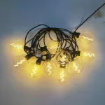 Home4you Valguskett TWIST 10-LED pirni / 4,5m, soe valge valgus