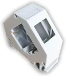 ROLINE Tragschienenadapter fr ROLINE Keystone SLIM Module, unbestckt