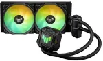ASUS TUF GAMING LC II 240 ARGB Processor Liquid cooling kit 12 cm Black