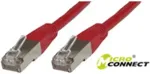 Goobay Wentronic CAT 6 Patchkabel, S/FTP (PiMF), Rot, 5 m - LSZH halogenfrei, Kupfer (68281)