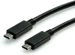 VALUE USB 3.2 Gen 2 Kabel, C-C, ST/ST, 4K UHD-1, 10Gbit/s, Emark, 100W, wei, 1 m
