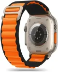 Tech-Protect kellarihm Nylon Pro Apple Watch 42/44/45/49mm, must/oranž