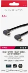 Vivanco kaabel HDMI - HDMI nurgaga 3m (47107)