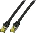 EFB-Elektronik EFB RJ45 Patchk. S/FTP Cat.6A LSZH Cat.7 Rohk. 25.00m schwar