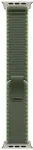 APPLE 49mm Green/Neon Trail Loop - S/M - Natural Titanium Finish | Apple