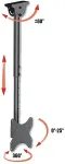 TECHly Ceiling holder LCD/LED 23-42cale 50kg adjustable, black