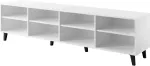 Cama MEBLE RTV cabinet ETNA 200x42x52 white matt