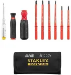 Stanley ST. SCREWDRIVERS 10pcs. VDE (2PH+2PZ+2PŁ+TESTER)
