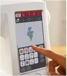 Singer Sewing machine embroidery machine SE 9185 WiFi Electric current White
