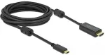 DeLOCK Aktives USB Type-C&trade; zu HDMI Kabel (DP Alt Mode) 4K 60 Hz 5 m