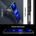 Spigen Kaitse&uuml;mbris Liquid Air, Xiaomi Redmi Note 12 Pro / Poco X5 Pro, must,