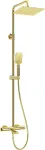 Deante Rain shower with thermostatic bathtub faucet