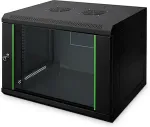 Digitus Wall Mounting Cabinets Dynamic Basic Series | DN-19 07-U-EC-SW | 38.9 x 60 x 45 cm | Black