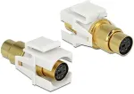 DELOCK Keystone module - Modulare Eingabe - PS/2 (86339)