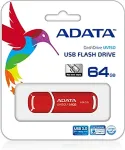M&auml;lukaart Adata | UV150 | 64 GB | USB Type-A | Red