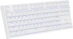 Klaviatuur GENESIS Thor 404 TKL keyboard Gaming USB QWERTY US International White