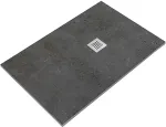 No name SHOWER TRAY MASTERJERO 120X80 GREY