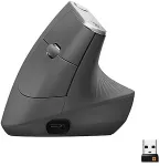 Hiir 2direct Logitech MX Vertical/Vertical/Optical/Right-handed/4,000 DPI/USB+BT/Graphite