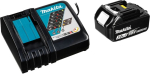 MAKITA Batterioplader + Batteri BL1830B + DC18RC