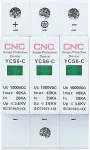 Noname CNC DC Surge Protection Device, 3P, Class C, 20-40 kA, 1000VDC