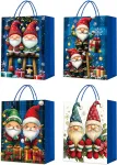Home4you Kinkekott XMAS ELF L, 31x40x12cm, mix