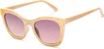 Kenneth Cole P&auml;ikeseprillid naistele RN00016-5345F (l&auml;&auml;tse/silla/sanga) 56/20/145 mm