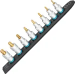 HAZET SmartRail 1/2 socket set Torx, 8 pieces (black, T20 - T60, short)