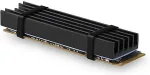 AXAGON Passive aluminum heatsink for all M.2 SSDs, size 2280, high 10 mm | CLR-M2L10